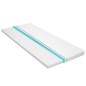 vidaXL Sobrecolchón 100x200 cm espuma de gel frio 6 cm perfil huevo vidaXL Sobrecolchón 100x200 cm espuma de gel frio 6 cm perfil huevo
