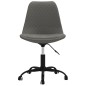 vidaXL Sillas de comedor giratorias 2 unidades tela gris oscuro vidaXL Sillas de comedor giratorias 2 unidades tela gris oscuro