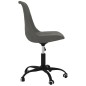 vidaXL Sillas de comedor giratorias 2 unidades tela gris oscuro vidaXL Sillas de comedor giratorias 2 unidades tela gris oscuro