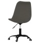 vidaXL Sillas de comedor giratorias 2 unidades tela gris oscuro vidaXL Sillas de comedor giratorias 2 unidades tela gris oscuro