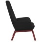 vidaXL Sillón de relax de tela negro vidaXL Sillón de relax de tela negro