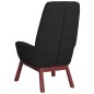 vidaXL Sillón de relax de tela negro vidaXL Sillón de relax de tela negro