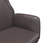 vidaXL Sillón de relax de cuero sintético marrón vidaXL Sillón de relax de cuero sintético marrón