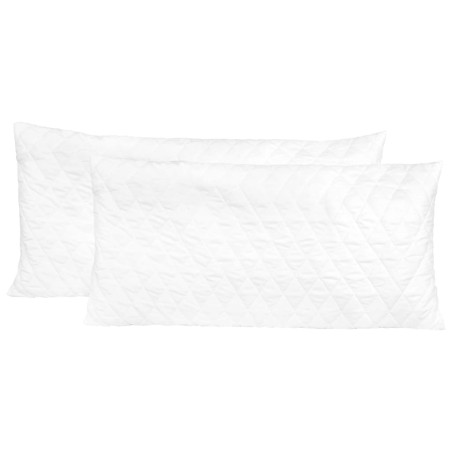 vidaXL Almohadas 2 unidades de espuma viscoelástica 80x40x14 cm