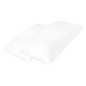 vidaXL Almohadas 2 unidades de espuma viscoelástica 80x40x14 cm
