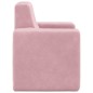 vidaXL Sofá para niños felpa suave rosa vidaXL Sofá para niños felpa suave rosa