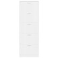 vidaXL Mueble zapatero madera contrachapada blanco brillo 59x17x169 cm vidaXL Mueble zapatero madera contrachapada blanco brillo 59x17x169 cm
