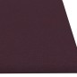 vidaXL Paneles de pared 12 uds tela morado 60x15 cm 1,08 m² vidaXL Paneles de pared 12 uds tela morado 60x15 cm 1,08 m²