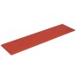 vidaXL Paneles de pared 12 uds cuero sintético rojo 60x15 cm 1,08 m² vidaXL Paneles de pared 12 uds cuero sintético rojo 60x15 cm 1,08 m²