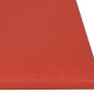 vidaXL Paneles de pared 12 uds cuero sintético rojo 60x15 cm 1,08 m² vidaXL Paneles de pared 12 uds cuero sintético rojo 60x15 cm 1,08 m²