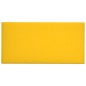 vidaXL Paneles de pared 12 uds terciopelo amarillo 60x30 cm 2,16 m² vidaXL Paneles de pared 12 uds terciopelo amarillo 60x30 cm 2,16 m²