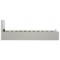 vidaXL Cama canapé hidráulica cuero sintético blanco 90x200 cm vidaXL Cama canapé hidráulica cuero sintético blanco 90x200 cm