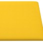 vidaXL Paneles de pared 12 uds terciopelo amarillo 90x15 cm 1,62 m² vidaXL Paneles de pared 12 uds terciopelo amarillo 90x15 cm 1,62 m²