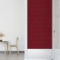 vidaXL Paneles de pared 12 uds terciopelo rojo tinto 90x15 cm 1,62 m² vidaXL Paneles de pared 12 uds terciopelo rojo tinto 90x15 cm 1,62 m²