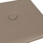 vidaXL Paneles pared 12 uds cuero sintético capuchino 30x15 cm 0,54 m²