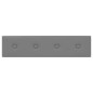 vidaXL Paneles de pared 12 uds cuero sintético gris 60x15 cm 1,08 m² vidaXL Paneles de pared 12 uds cuero sintético gris 60x15 cm 1,08 m²