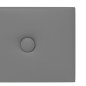 vidaXL Paneles de pared 12 uds cuero sintético gris 60x15 cm 1,08 m² vidaXL Paneles de pared 12 uds cuero sintético gris 60x15 cm 1,08 m²
