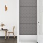 vidaXL Paneles de pared 12 uds cuero sintético gris 90x30 cm 3,24 m² vidaXL Paneles de pared 12 uds cuero sintético gris 90x30 cm 3,24 m²