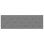 vidaXL Paneles de pared 12 uds cuero sintético gris 90x30 cm 3,24 m² vidaXL Paneles de pared 12 uds cuero sintético gris 90x30 cm 3,24 m²