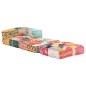 vidaXL Puf modular de tela patchwork vidaXL Puf modular de tela patchwork