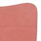 vidaXL Sillas de comedor 2 unidades terciopelo rosa vidaXL Sillas de comedor 2 unidades terciopelo rosa