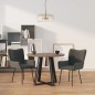 vidaXL Sillas de comedor 2 unidades terciopelo gris oscuro vidaXL Sillas de comedor 2 unidades terciopelo gris oscuro