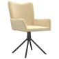 vidaXL Sillas de comedor giratorias 2 uds terciopelo crema vidaXL Sillas de comedor giratorias 2 uds terciopelo crema
