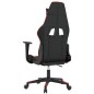 vidaXL Silla gaming de masaje cuero sintético negro y rojo vidaXL Silla gaming de masaje cuero sintético negro y rojo