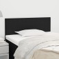 vidaXL Cabecero de tela negro 80x5x78/88 cm vidaXL Cabecero de tela negro 80x5x78/88 cm