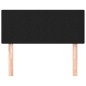 vidaXL Cabecero de tela negro 80x5x78/88 cm vidaXL Cabecero de tela negro 80x5x78/88 cm