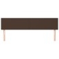 vidaXL Cabeceros 2 unidades de cuero sintético marrón 80x5x78/88 cm vidaXL Cabeceros 2 unidades de cuero sintético marrón 80x5x78/88 cm