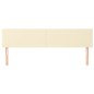 vidaXL Cabeceros 2 unidades cuero sintético color crema 90x5x78/88cm vidaXL Cabeceros 2 unidades cuero sintético color crema 90x5x78/88cm