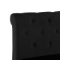 vidaXL Estructura de cama de terciopelo negro 90x200 cm vidaXL Estructura de cama de terciopelo negro 90x200 cm