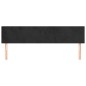 vidaXL Cabeceros 2 unidades de terciopelo negro 100x5x78/88 cm vidaXL Cabeceros 2 unidades de terciopelo negro 100x5x78/88 cm