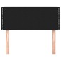 vidaXL Cabecero de tela negro 100x5x78/88 cm vidaXL Cabecero de tela negro 100x5x78/88 cm
