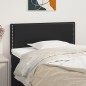 vidaXL Cabecero de cuero sintético negro 100x5x78/88 cm vidaXL Cabecero de cuero sintético negro 100x5x78/88 cm