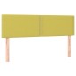 vidaXL Cabeceros 2 unidades tela verde 72x5x78/88 cm vidaXL Cabeceros 2 unidades tela verde 72x5x78/88 cm