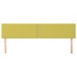 vidaXL Cabeceros 2 unidades de tela verde 90x5x78/88 cm vidaXL Cabeceros 2 unidades de tela verde 90x5x78/88 cm