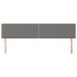vidaXL Cabeceros 2 unidades de tela gris oscuro 90x5x78/88 cm vidaXL Cabeceros 2 unidades de tela gris oscuro 90x5x78/88 cm
