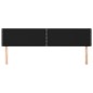 vidaXL Cabeceros 2 unidades de tela negro 100x5x78/88 cm vidaXL Cabeceros 2 unidades de tela negro 100x5x78/88 cm