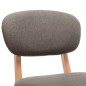 vidaXL Taburetes de cocina 2 unidades tela gris taupe vidaXL Taburetes de cocina 2 unidades tela gris taupe