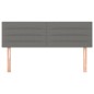 vidaXL Cabeceros 2 unidades tela gris oscuro 72x5x78/88 cm vidaXL Cabeceros 2 unidades tela gris oscuro 72x5x78/88 cm
