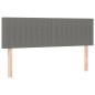 vidaXL Cabeceros 2 unidades tela gris oscuro 72x5x78/88 cm vidaXL Cabeceros 2 unidades tela gris oscuro 72x5x78/88 cm