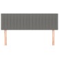 vidaXL Cabeceros 2 unidades tela gris oscuro 72x5x78/88 cm vidaXL Cabeceros 2 unidades tela gris oscuro 72x5x78/88 cm