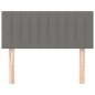 vidaXL Cabecero de tela gris oscuro 100x5x78/88 cm vidaXL Cabecero de tela gris oscuro 100x5x78/88 cm