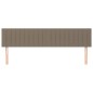 vidaXL Cabeceros 2 unidades tela gris taupe 80x5x78/88 cm vidaXL Cabeceros 2 unidades tela gris taupe 80x5x78/88 cm