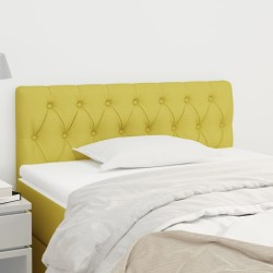 vidaXL Cabecero de tela verde 90x7x78/88 cm