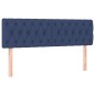 vidaXL Cabeceros 2 unidades tela azul 72x7x78/88 cm vidaXL Cabeceros 2 unidades tela azul 72x7x78/88 cm