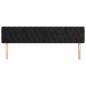 vidaXL Cabeceros 2 unidades de terciopelo negro 100x7x78/88 cm vidaXL Cabeceros 2 unidades de terciopelo negro 100x7x78/88 cm