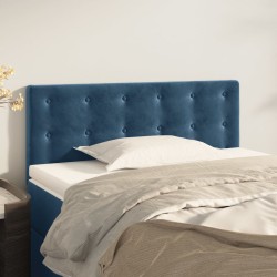 vidaXL Cabecero de terciopelo azul oscuro 80x5x78/88 cm